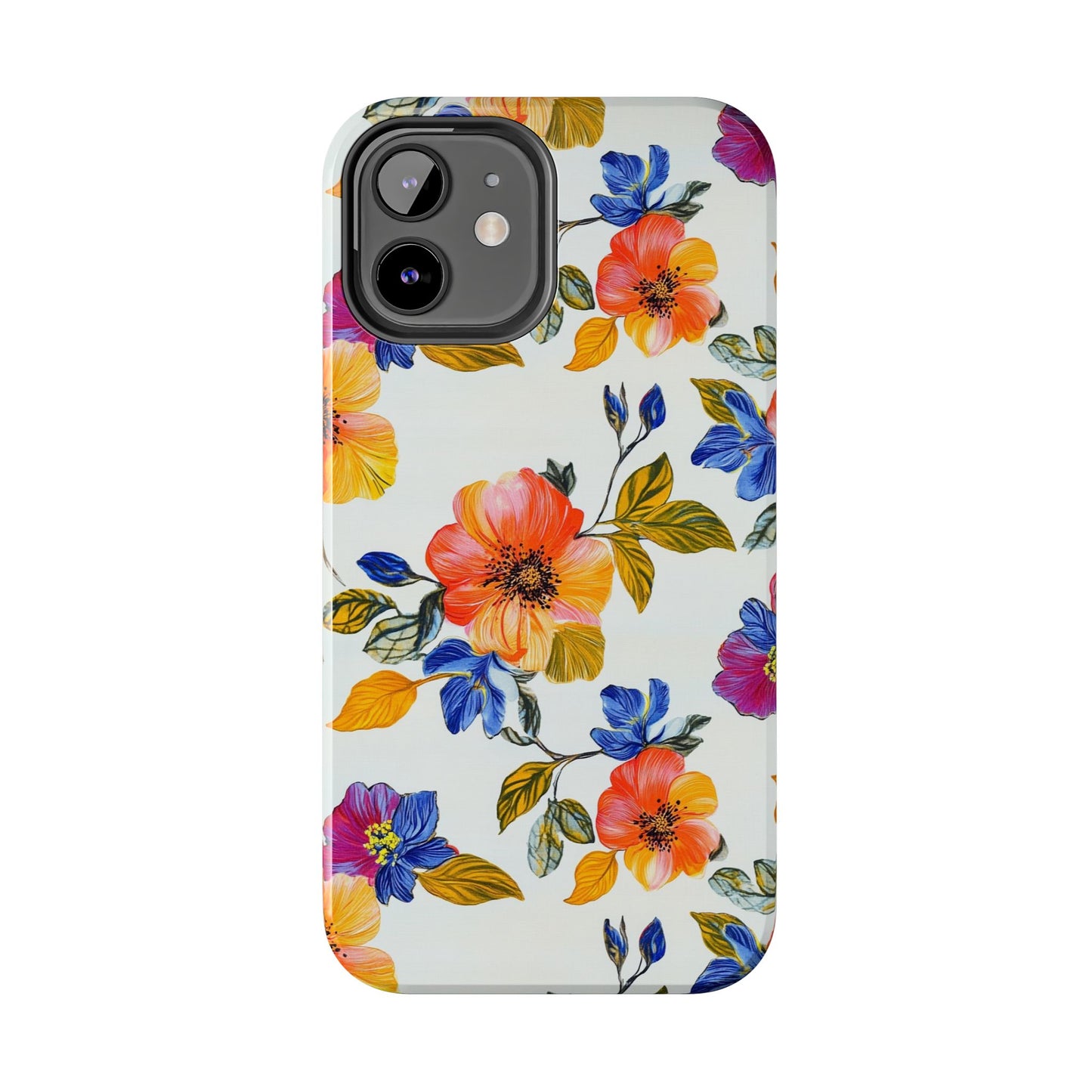 In Bloom | Colorful Florals Tough Phone Cases