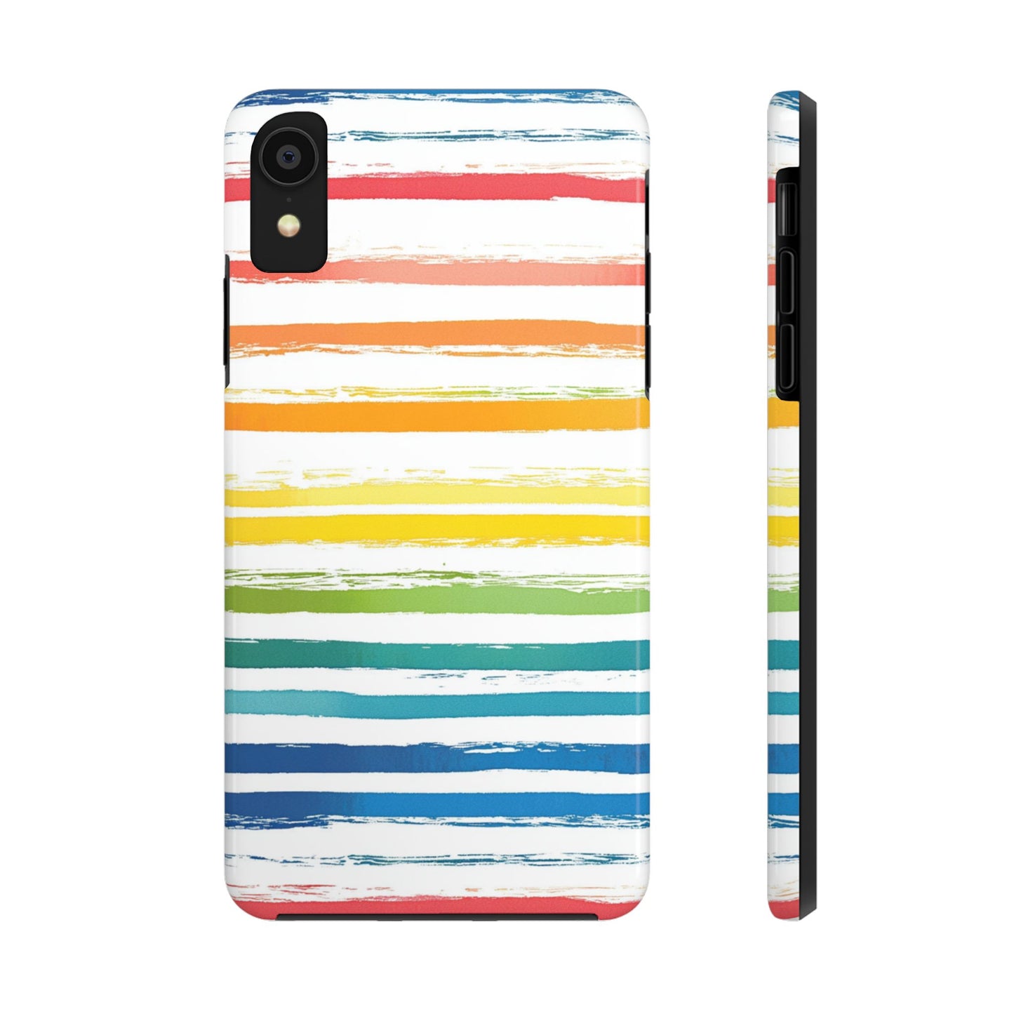 Vibrant Lines | Rainbow Stripes Phone Case