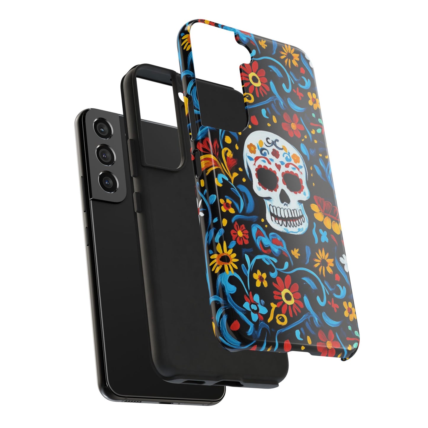 Mexicana de Corazon | Day of the Dead Tough Phone Case, Sugar Skull