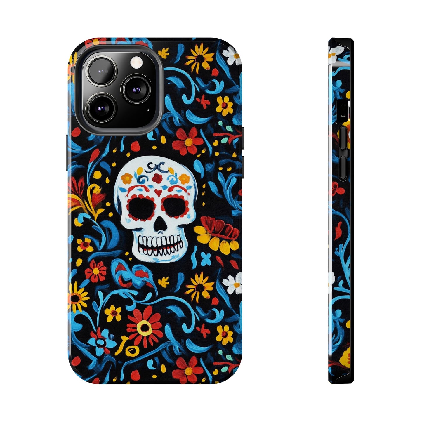 Mexicana de Corazon | Day of the Dead Tough Phone Case, Sugar Skull