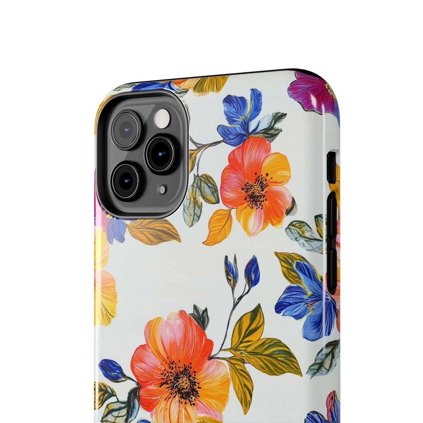In Bloom | Colorful Florals Tough Phone Cases