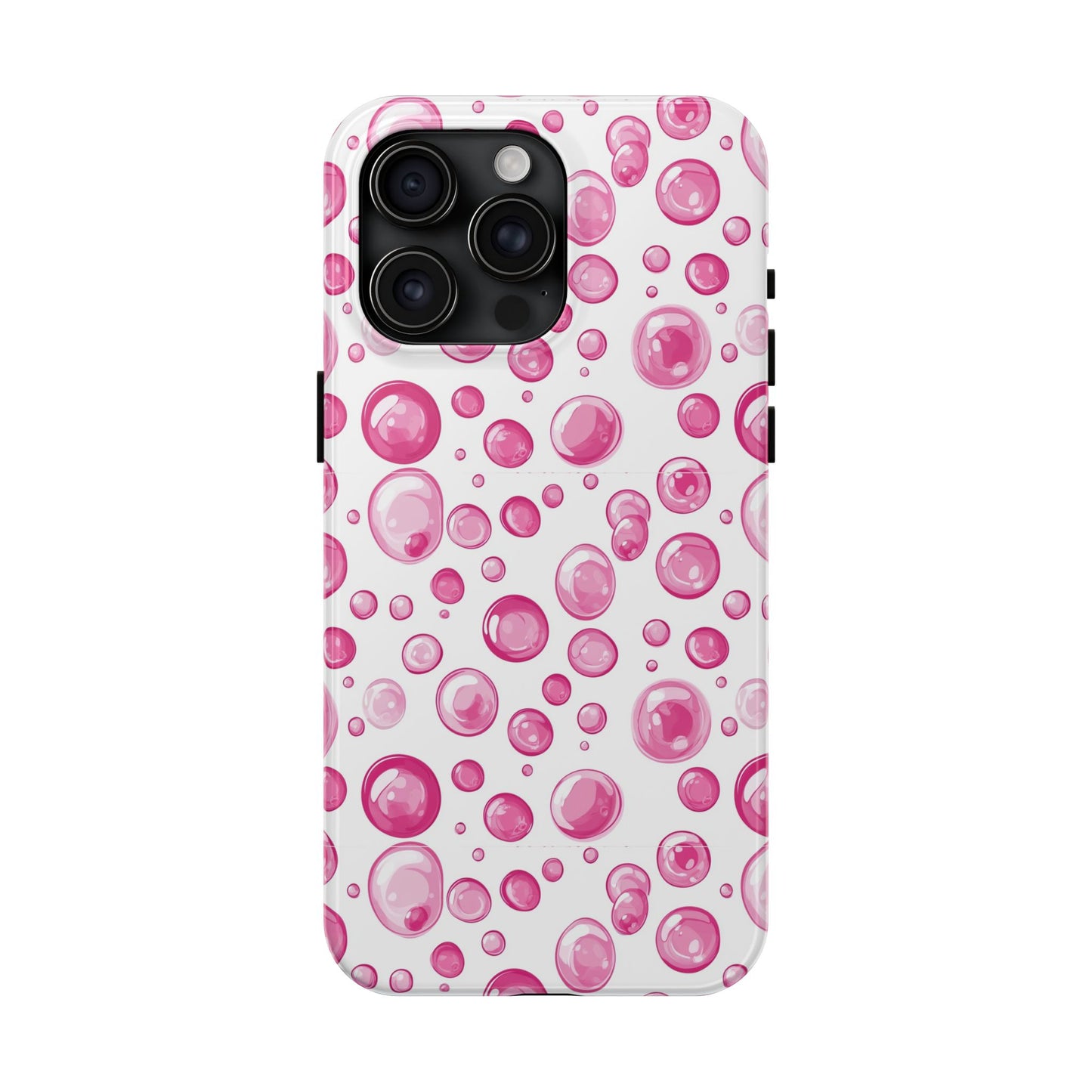 Trendy Spots | Pink Bubbles Phone Case