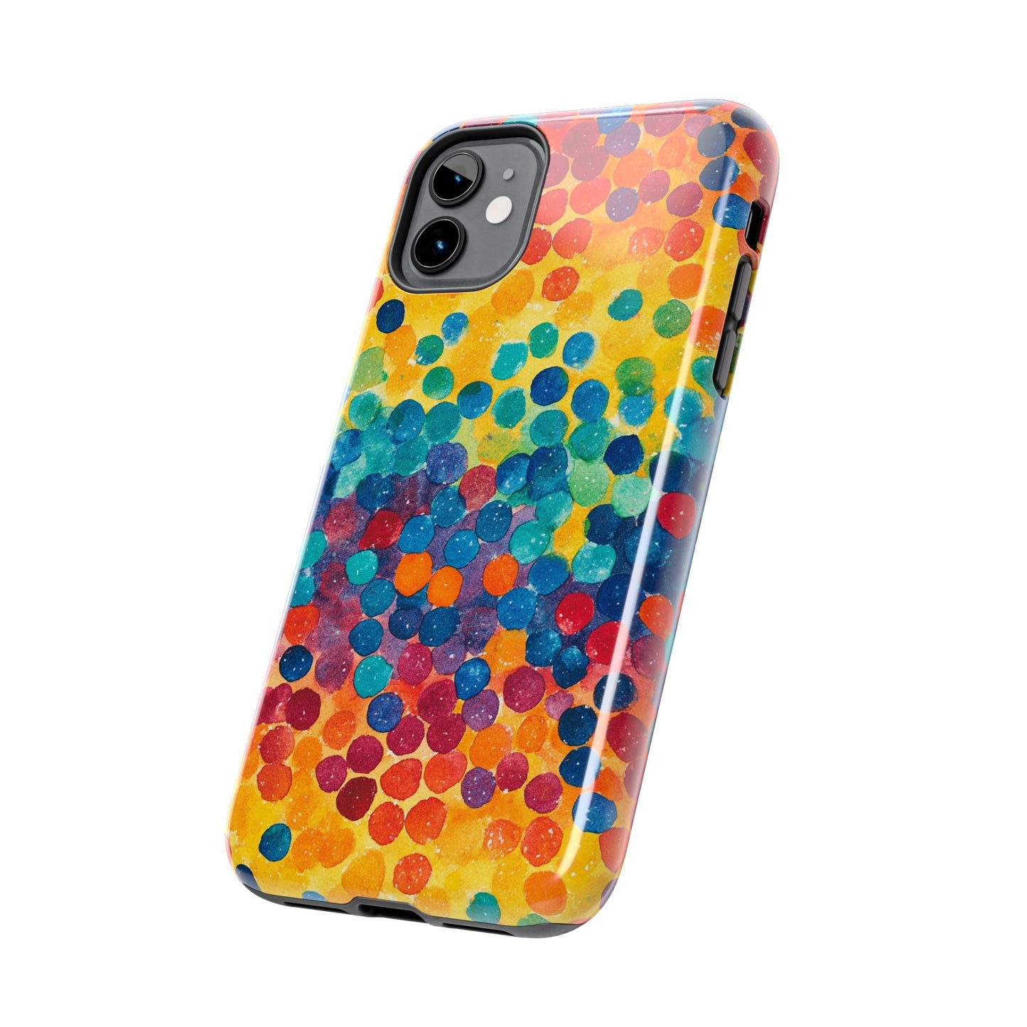 Trendy Spots | Rainbow Polka Dots Phone Case