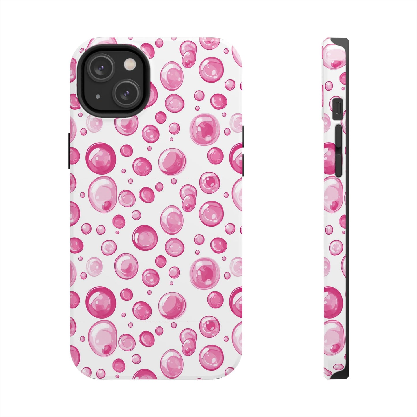 Trendy Spots | Pink Bubbles Phone Case