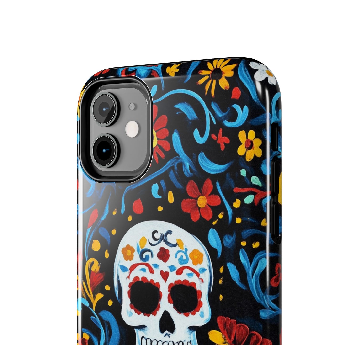 Mexicana de Corazon | Day of the Dead Tough Phone Case, Sugar Skull