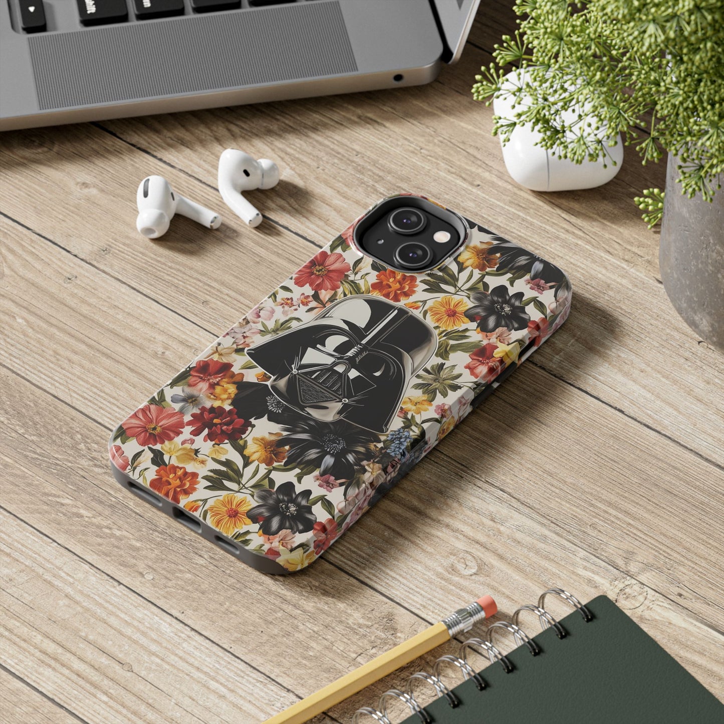 Quirky Chic | Darth Vadar Among Flowers