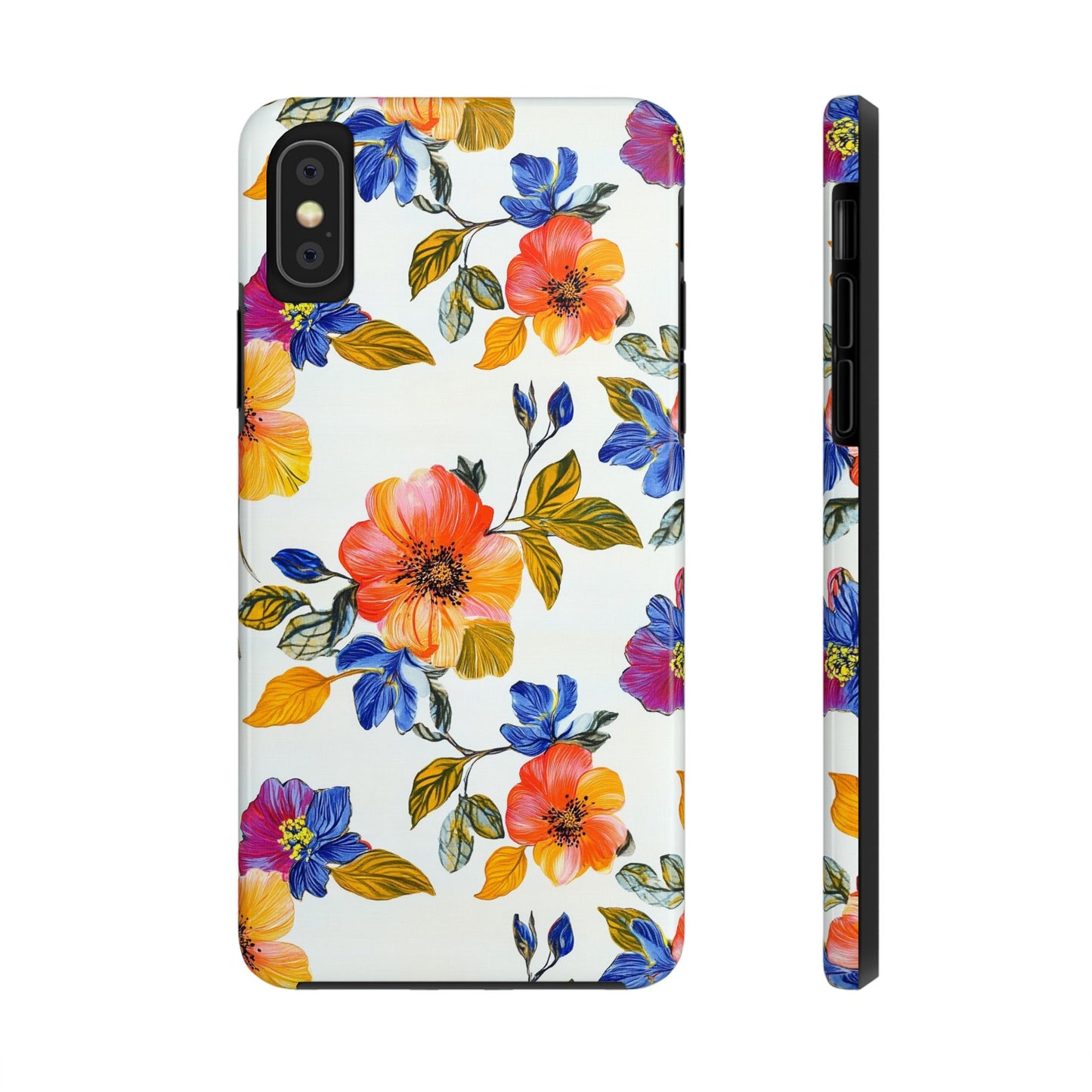 In Bloom | Colorful Florals Tough Phone Cases
