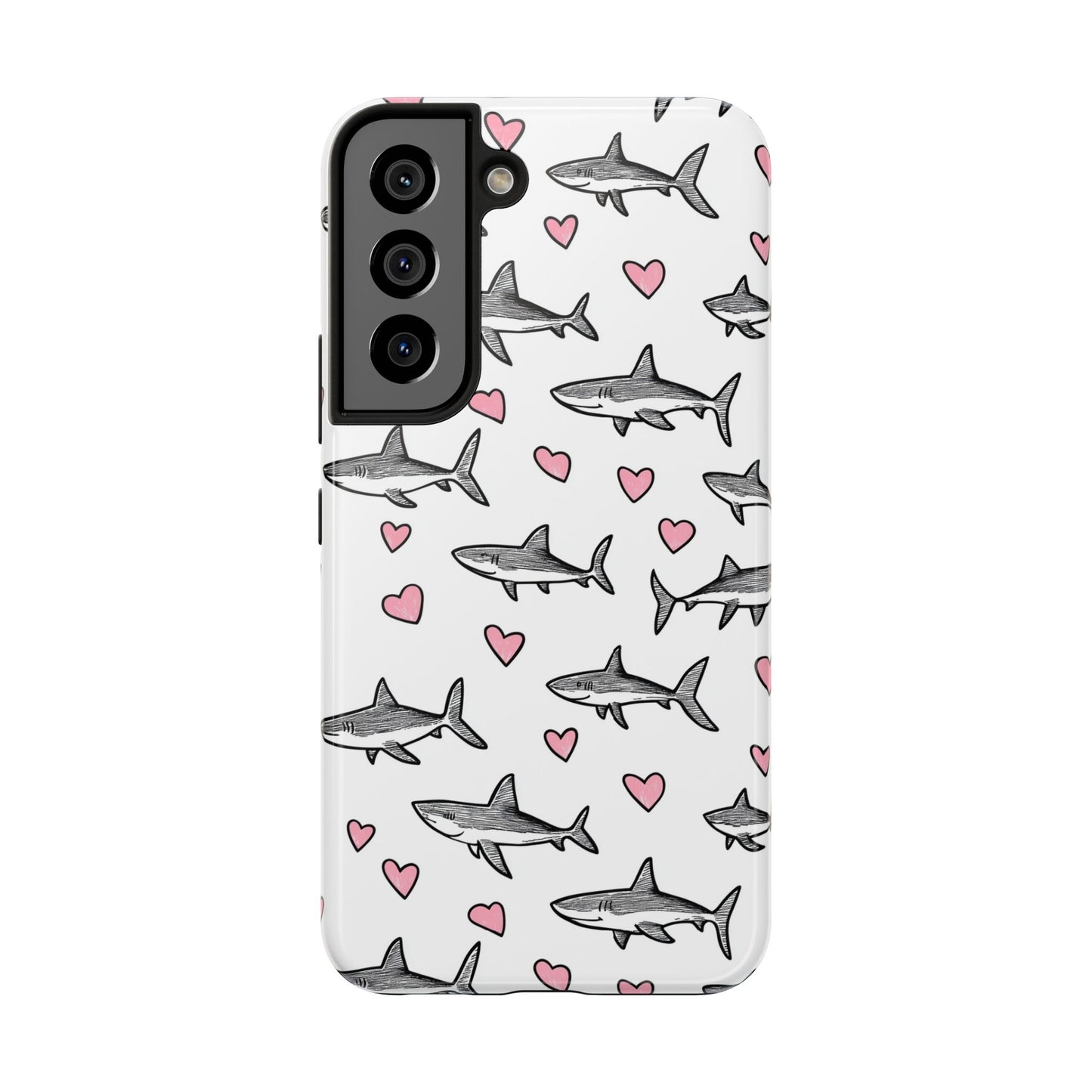 Animal Instinct | Shark Love Tough Phone Case
