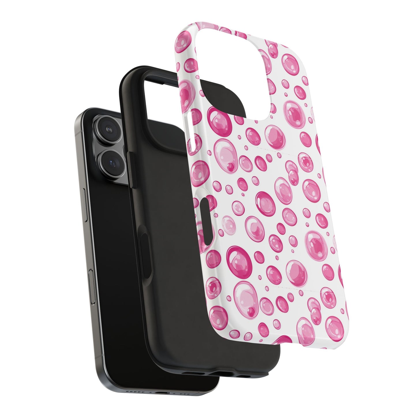 Trendy Spots | Pink Bubbles Phone Case