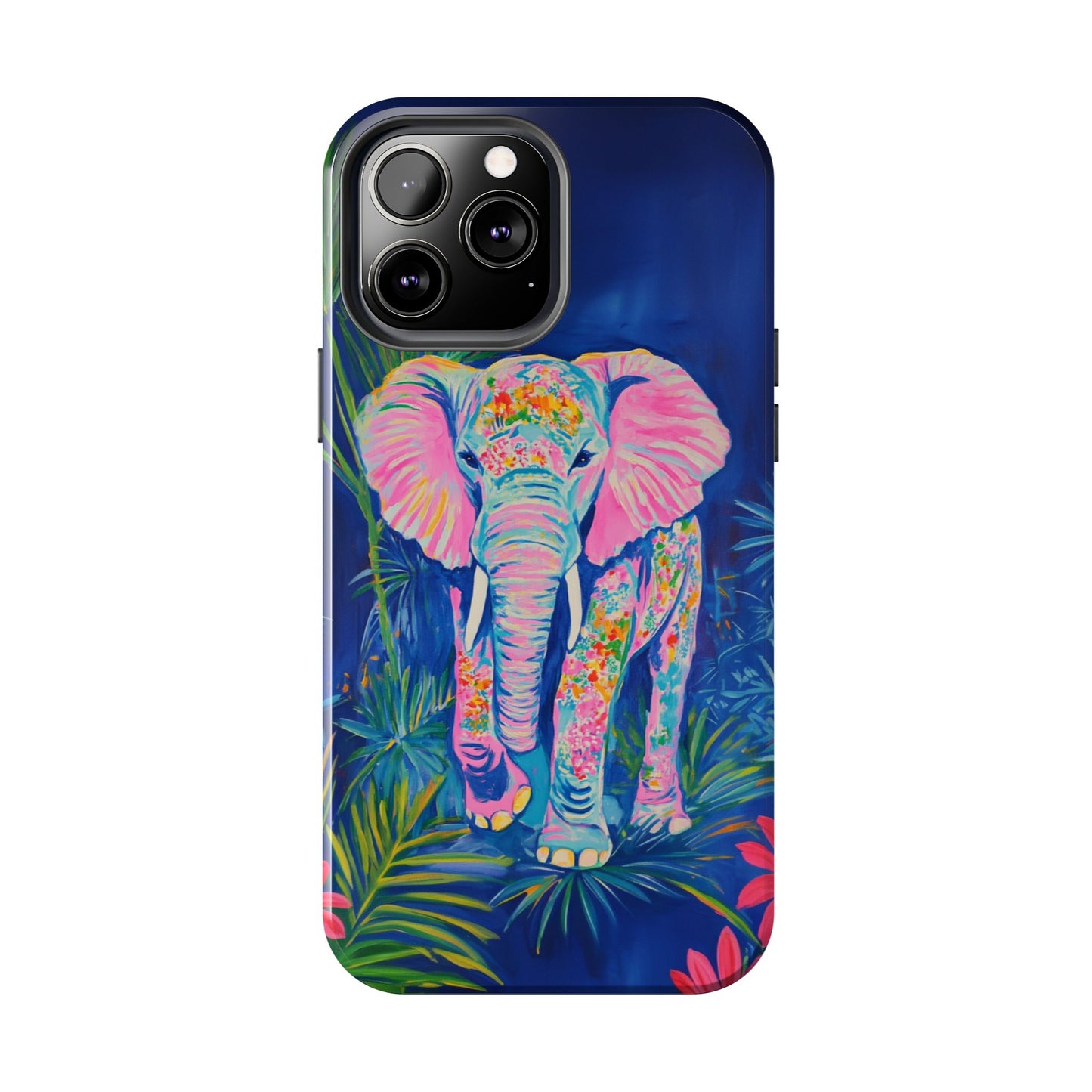 Animal Instinct | Vibrant Elephant Tough Phone Case