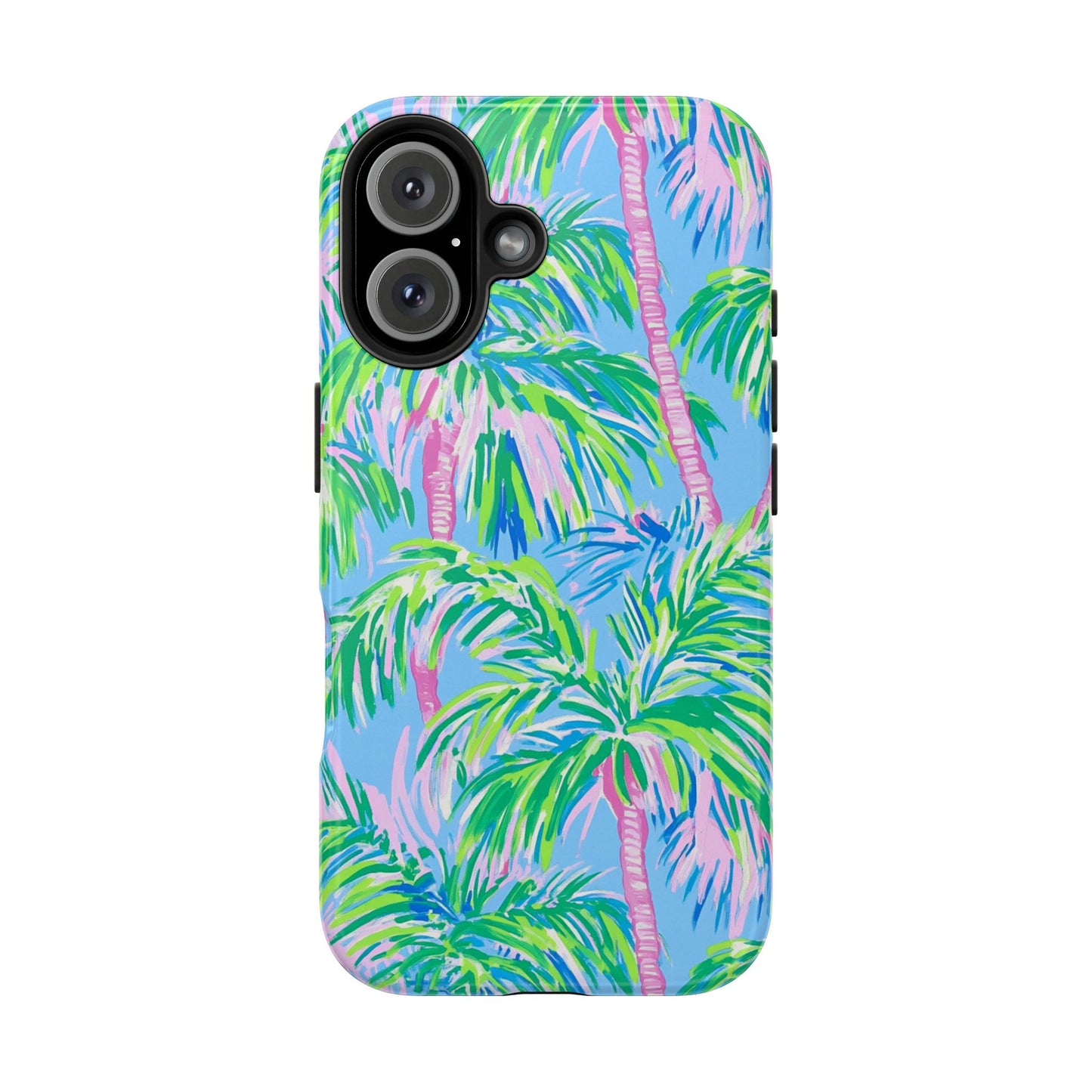 Nature Lover | Colorful Painted Palm Trees Phone Case