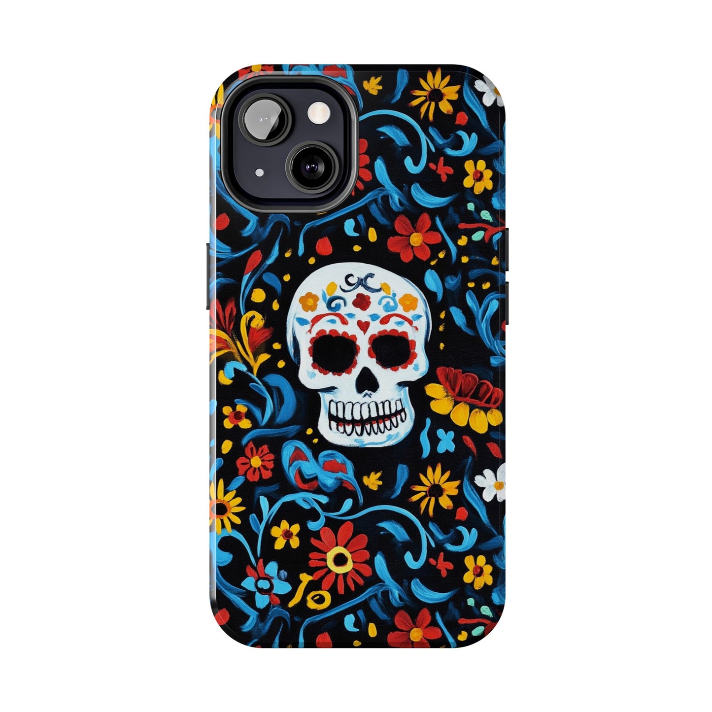 Mexicana de Corazon | Day of the Dead Tough Phone Case, Sugar Skull