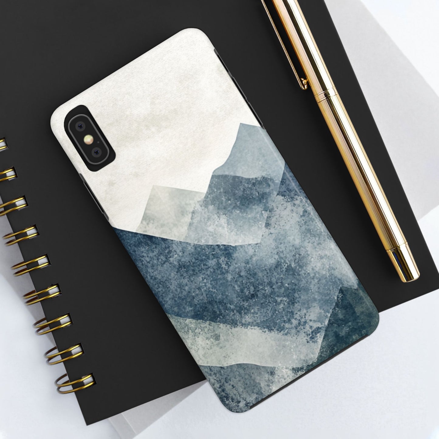 Majestic Mountains | Geometric Mountain Tough Phone Case