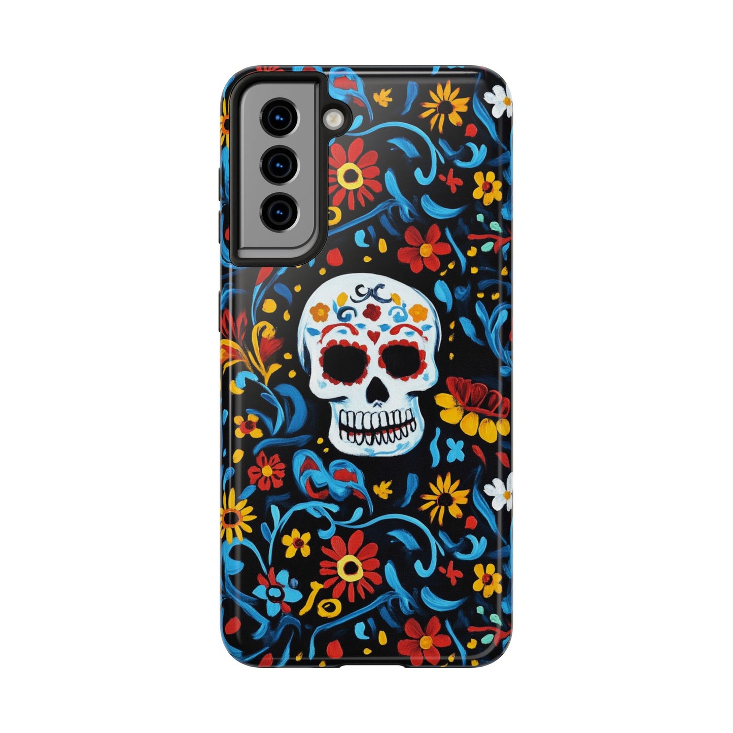 Mexicana de Corazon | Day of the Dead Tough Phone Case, Sugar Skull