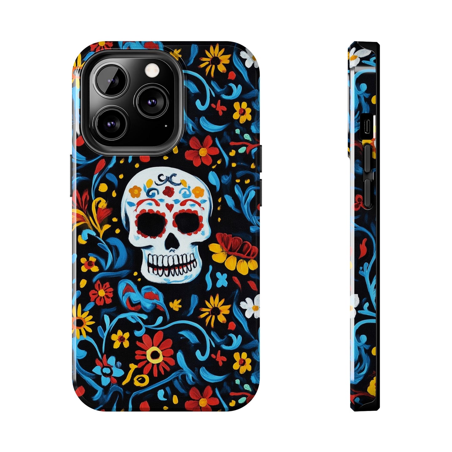 Mexicana de Corazon | Day of the Dead Tough Phone Case, Sugar Skull