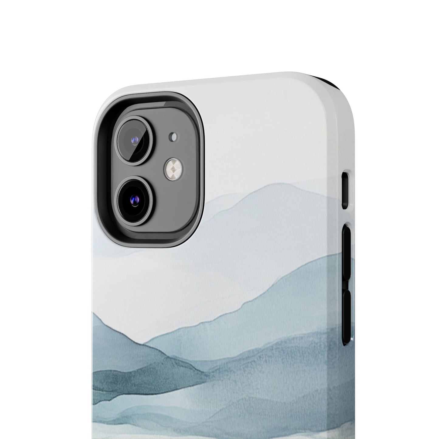Majestic Mountains | Watercolor Mountain Scene Tough Phone Case