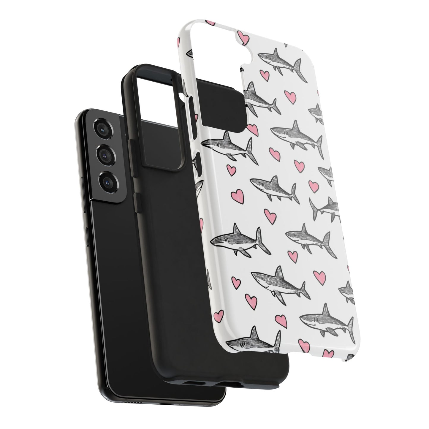 Animal Instinct | Shark Love Tough Phone Case