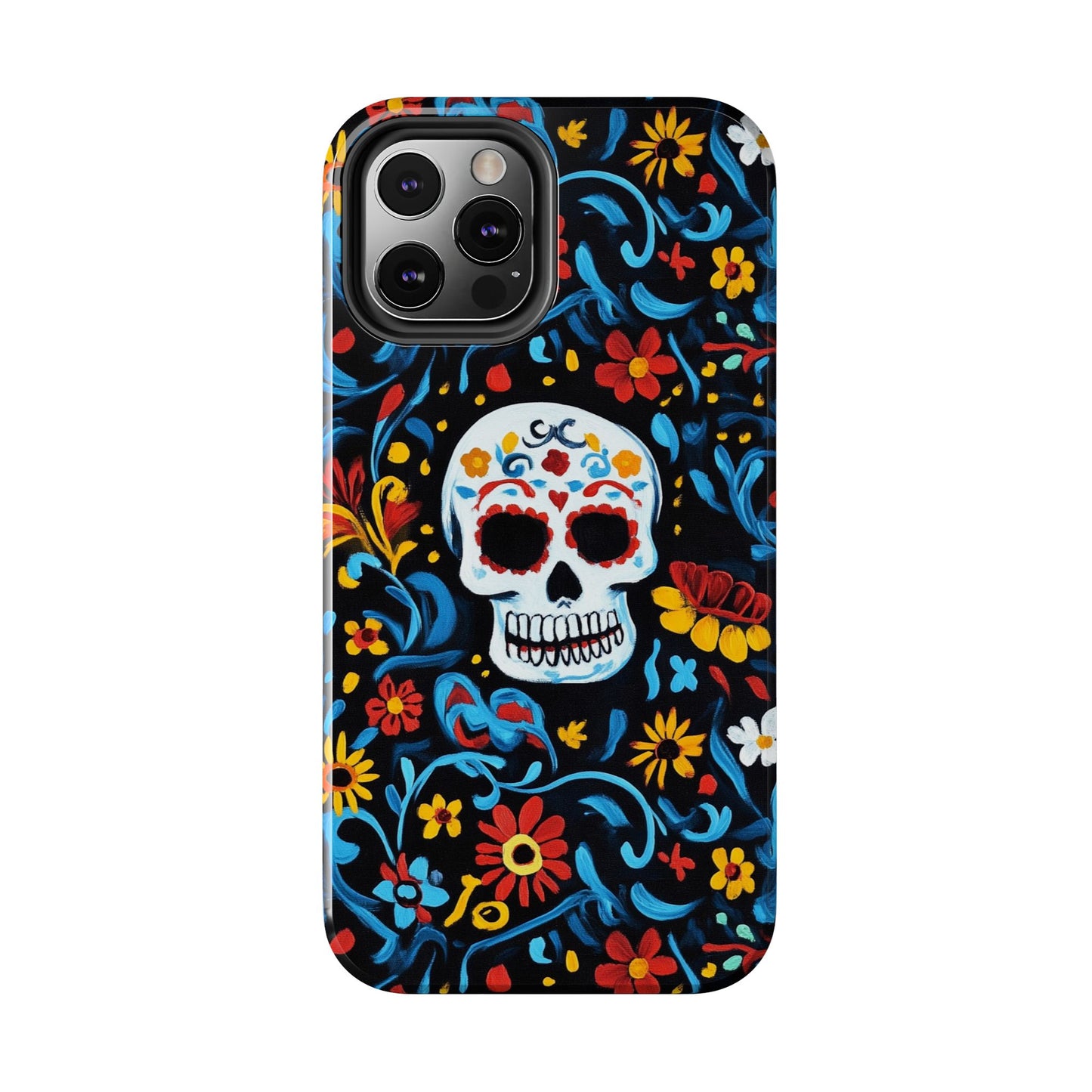Mexicana de Corazon | Day of the Dead Tough Phone Case, Sugar Skull