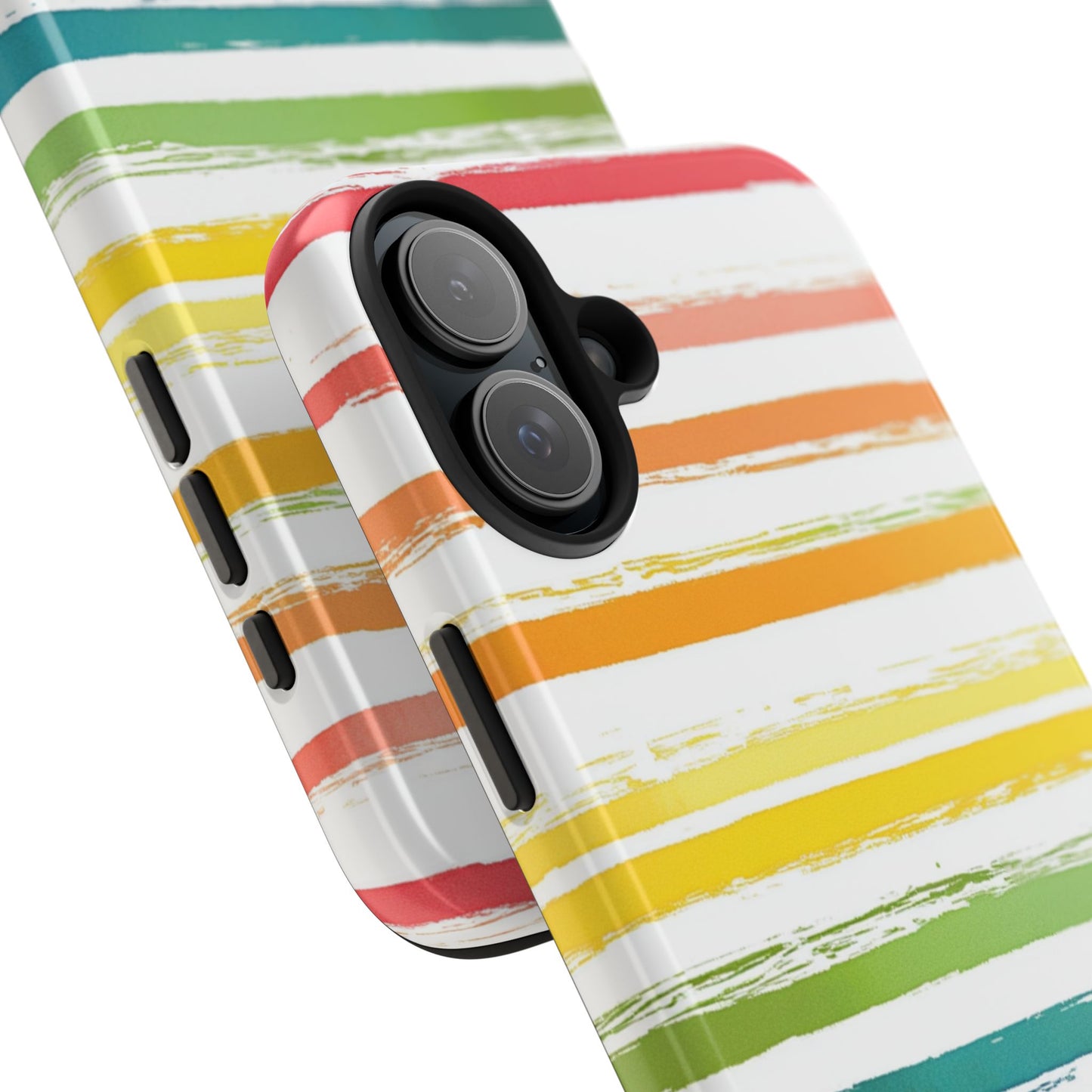 Vibrant Lines | Rainbow Stripes Phone Case