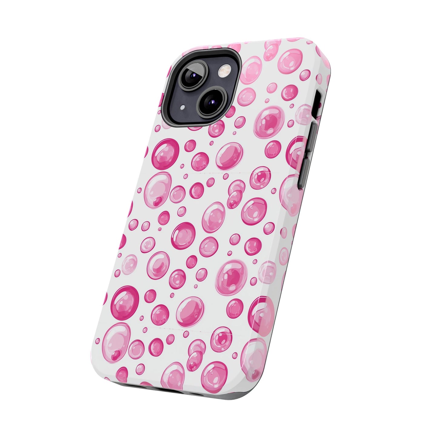 Trendy Spots | Pink Bubbles Phone Case