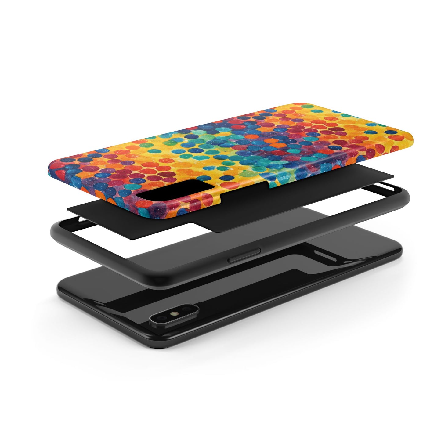 Trendy Spots | Rainbow Polka Dots Phone Case