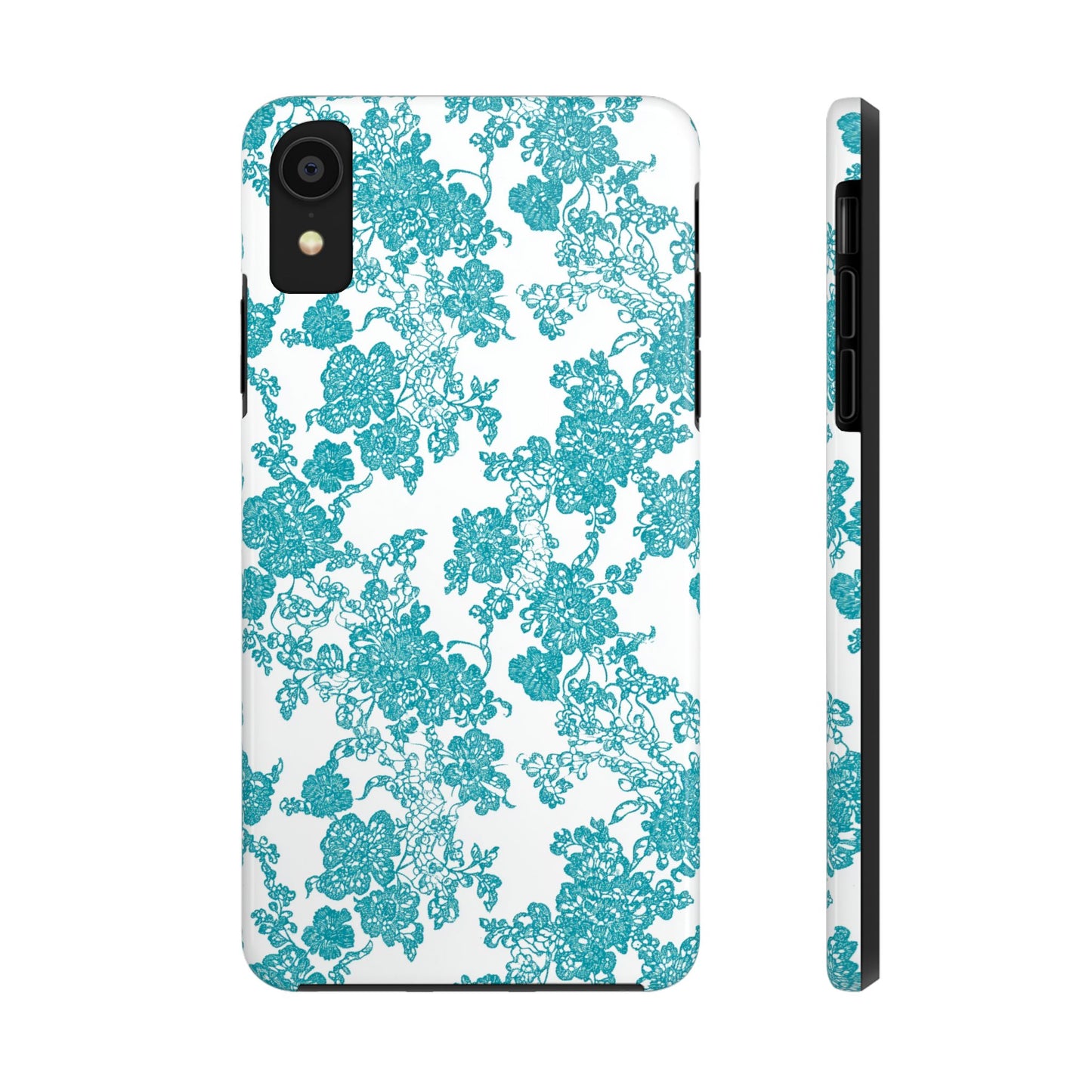 Boho Bliss | Teal on White Lace