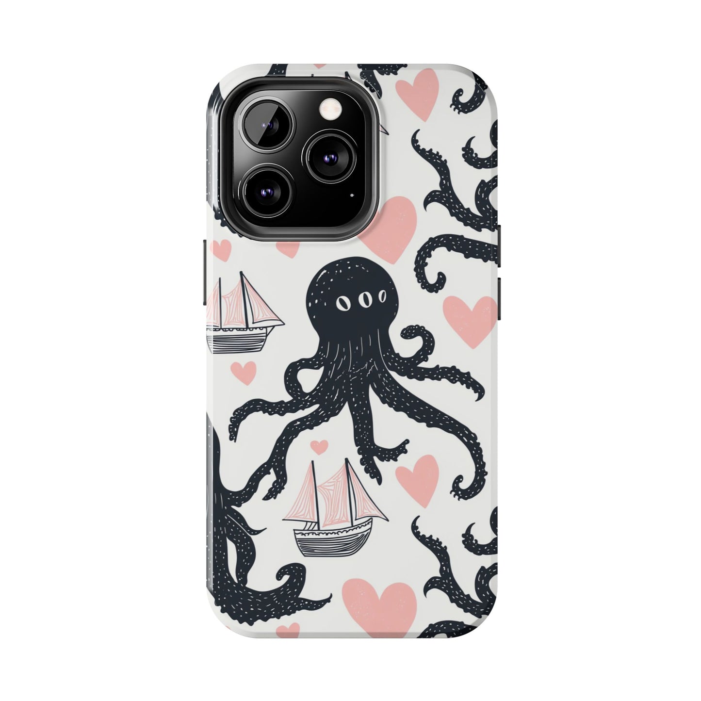 Quirky Chic | Kraken Boat Love Tough Phone Case