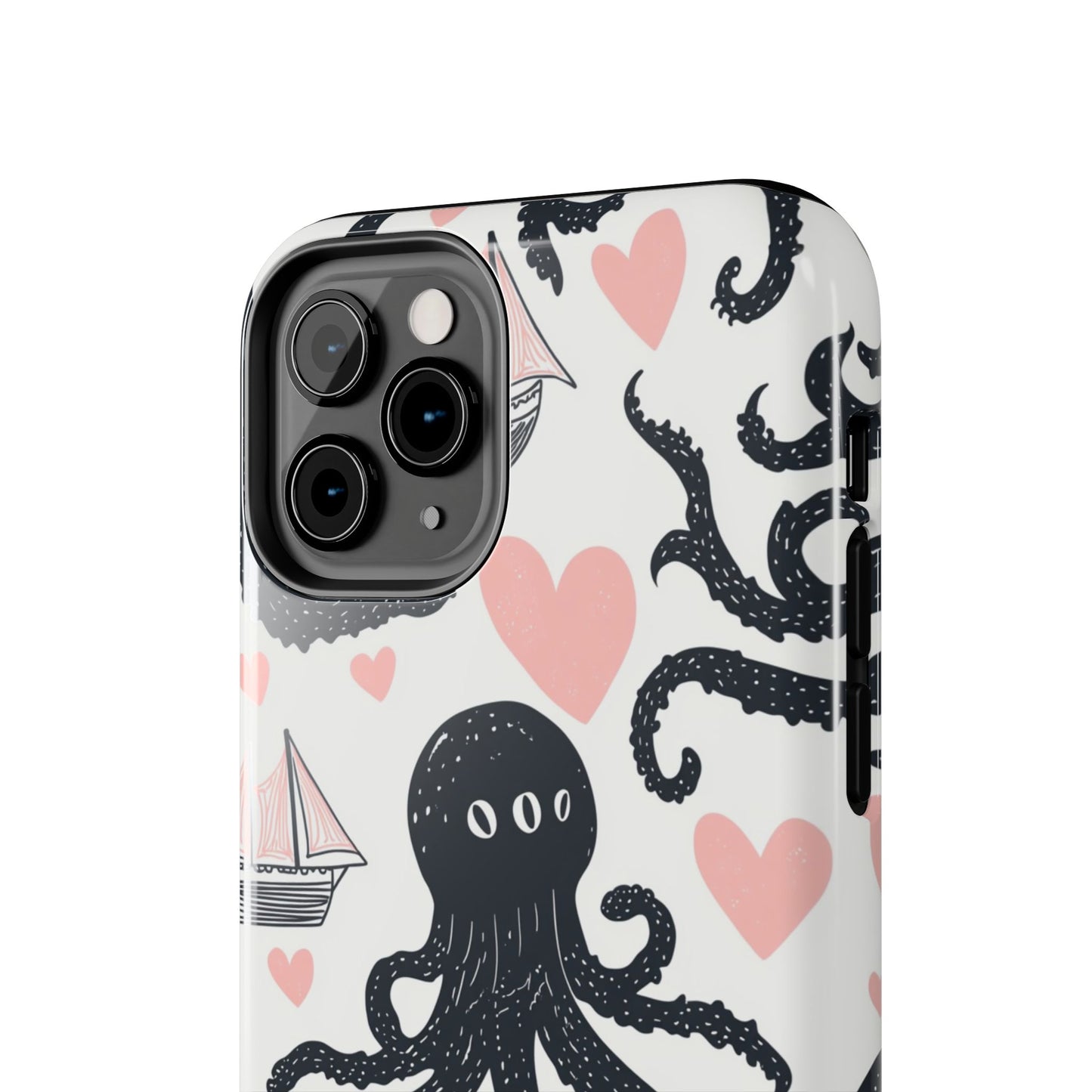 Quirky Chic | Kraken Boat Love Tough Phone Case