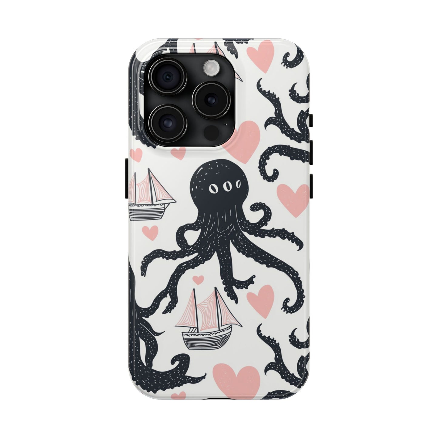Quirky Chic | Kraken Boat Love Tough Phone Case