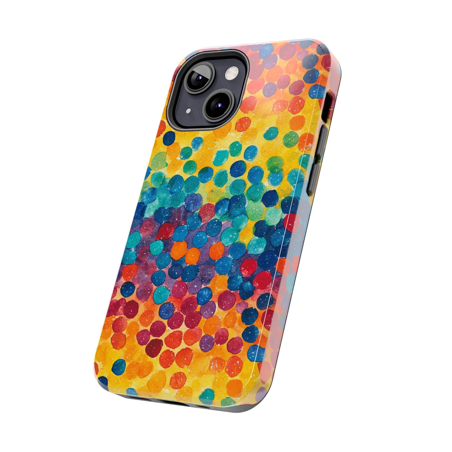 Trendy Spots | Rainbow Polka Dots Phone Case