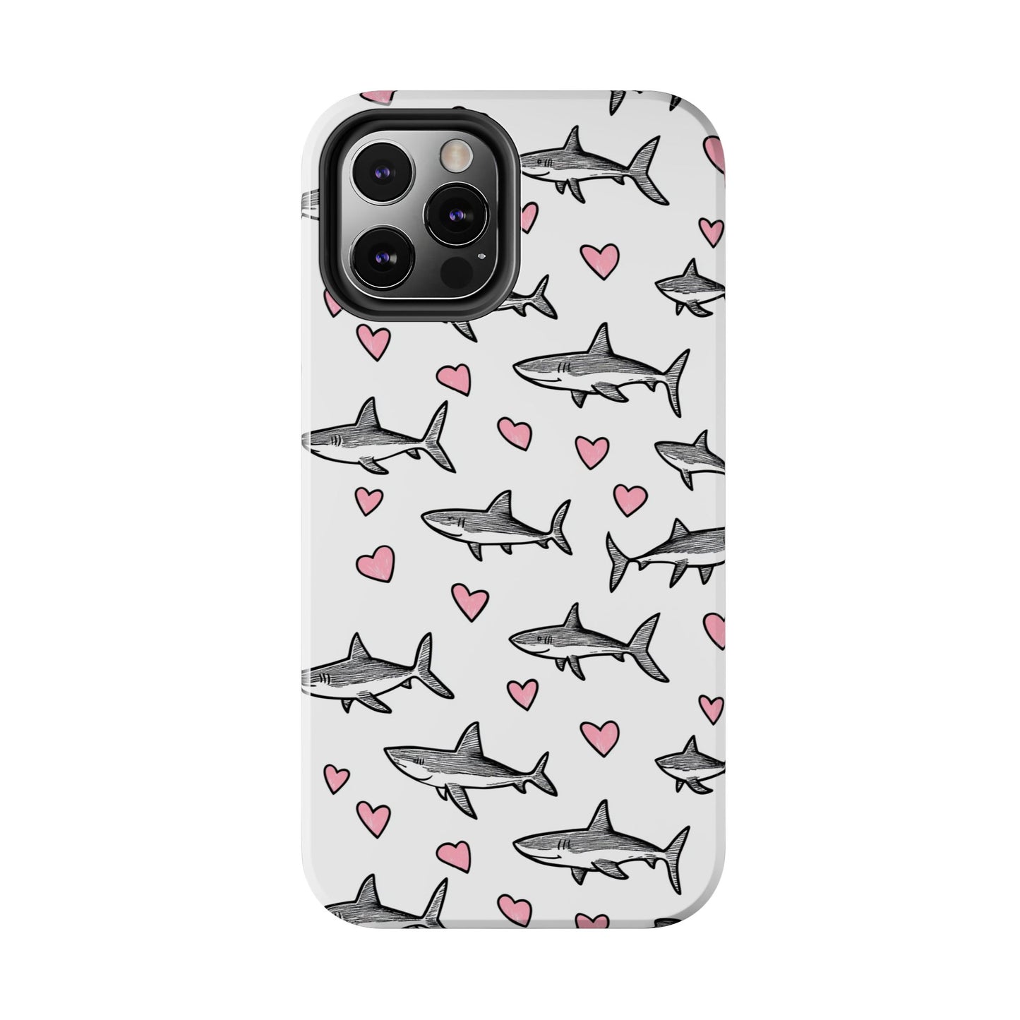 Animal Instinct | Shark Love Tough Phone Case