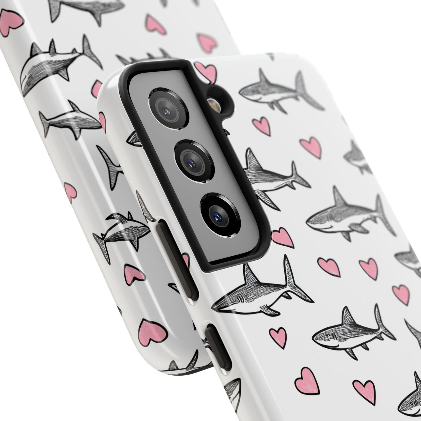 Animal Instinct | Shark Love Tough Phone Case
