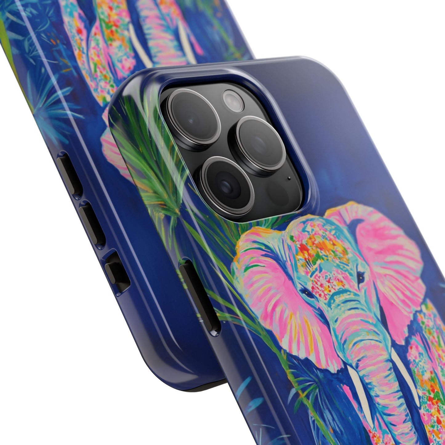 Animal Instinct | Vibrant Elephant Tough Phone Case
