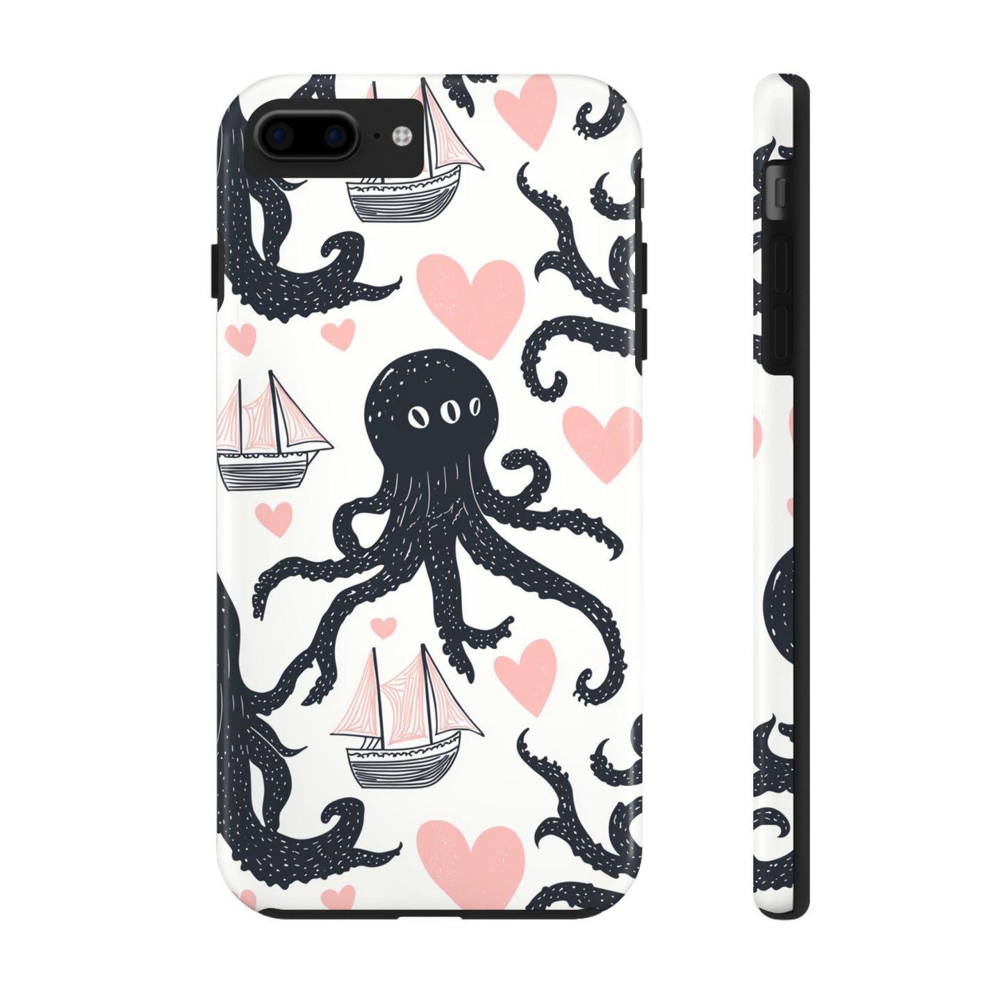 Quirky Chic | Kraken Boat Love Tough Phone Case