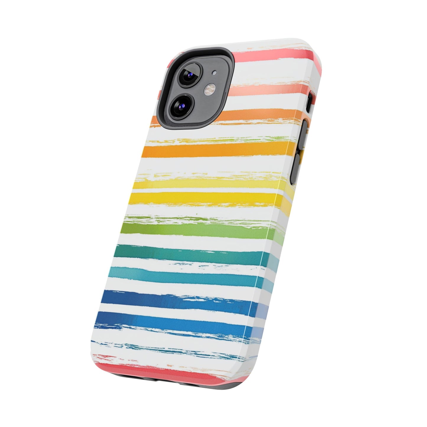 Vibrant Lines | Rainbow Stripes Phone Case
