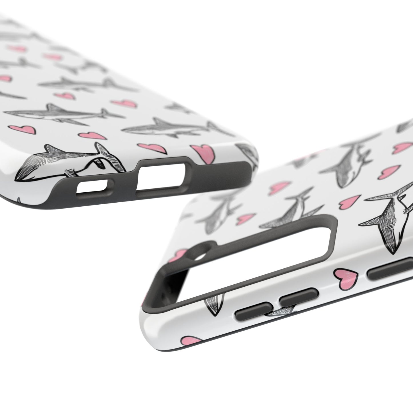 Animal Instinct | Shark Love Tough Phone Case