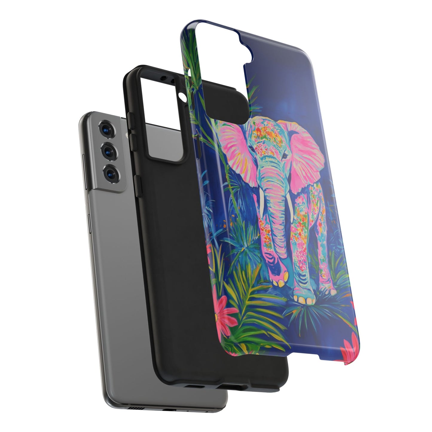 Animal Instinct | Vibrant Elephant Tough Phone Case