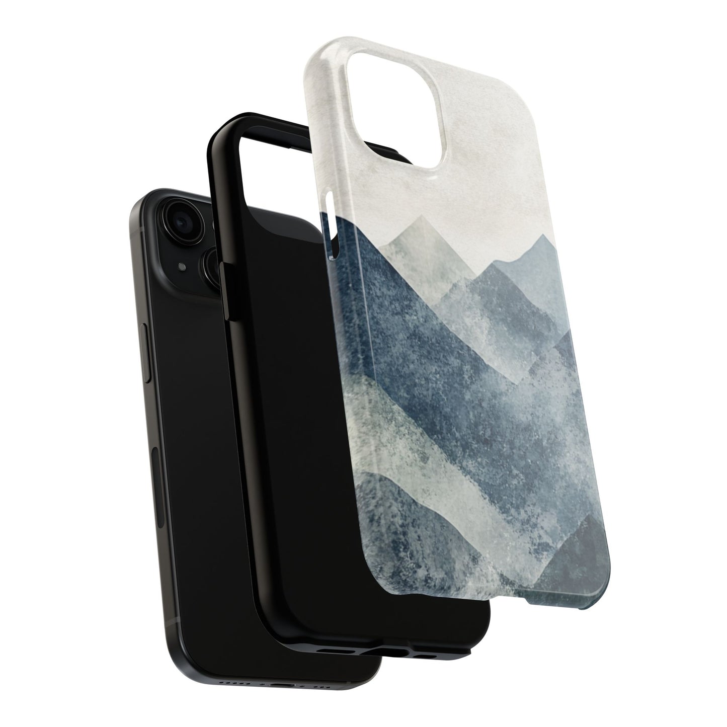 Majestic Mountains | Geometric Mountain Tough Phone Case