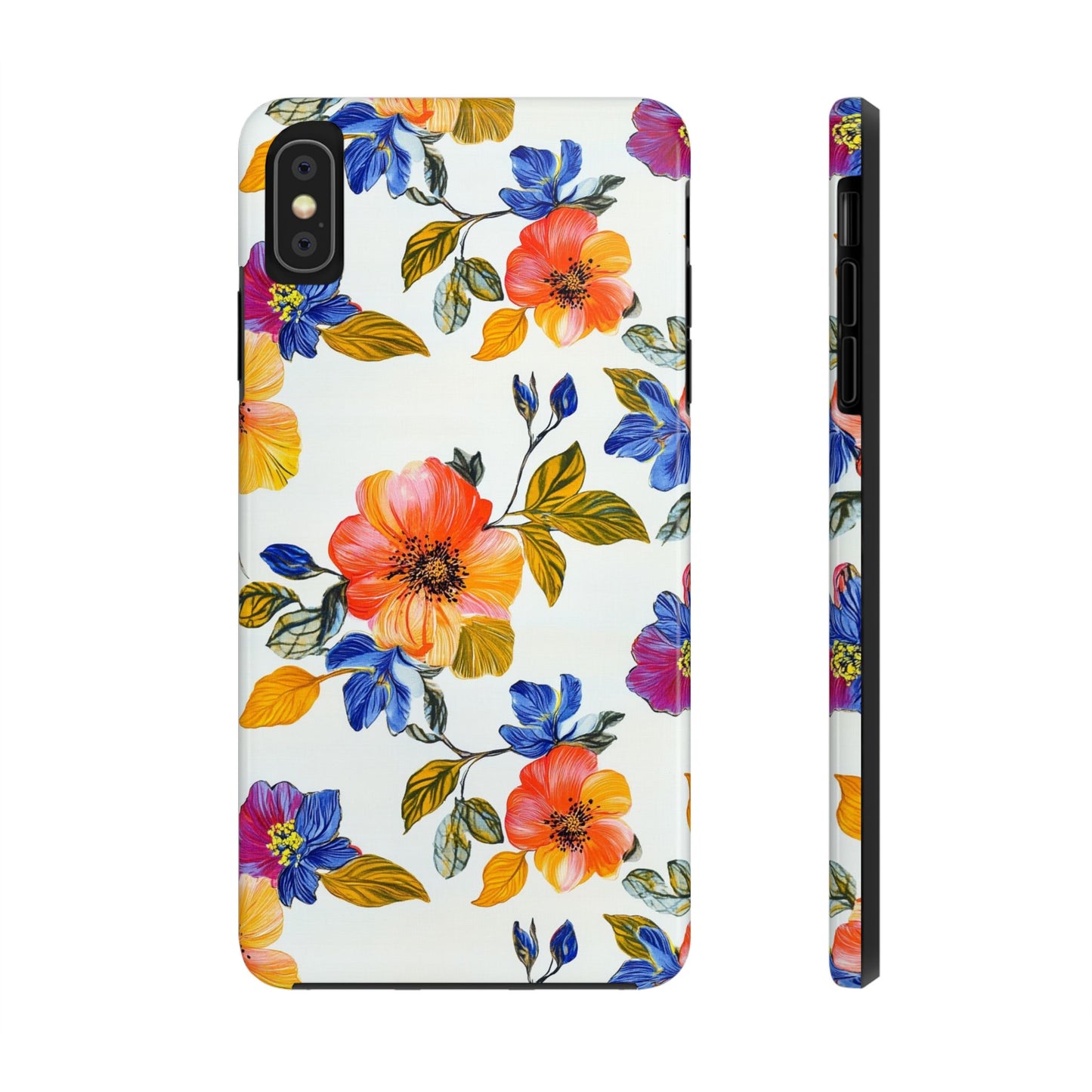 In Bloom | Colorful Florals Tough Phone Cases