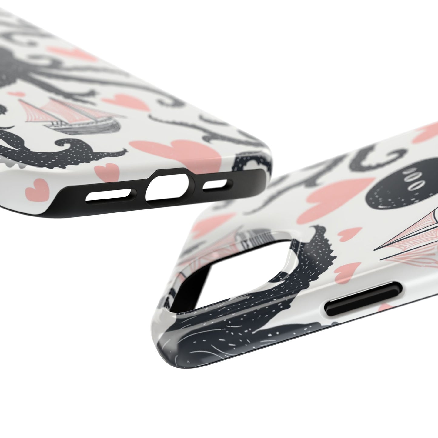 Quirky Chic | Kraken Boat Love Tough Phone Case