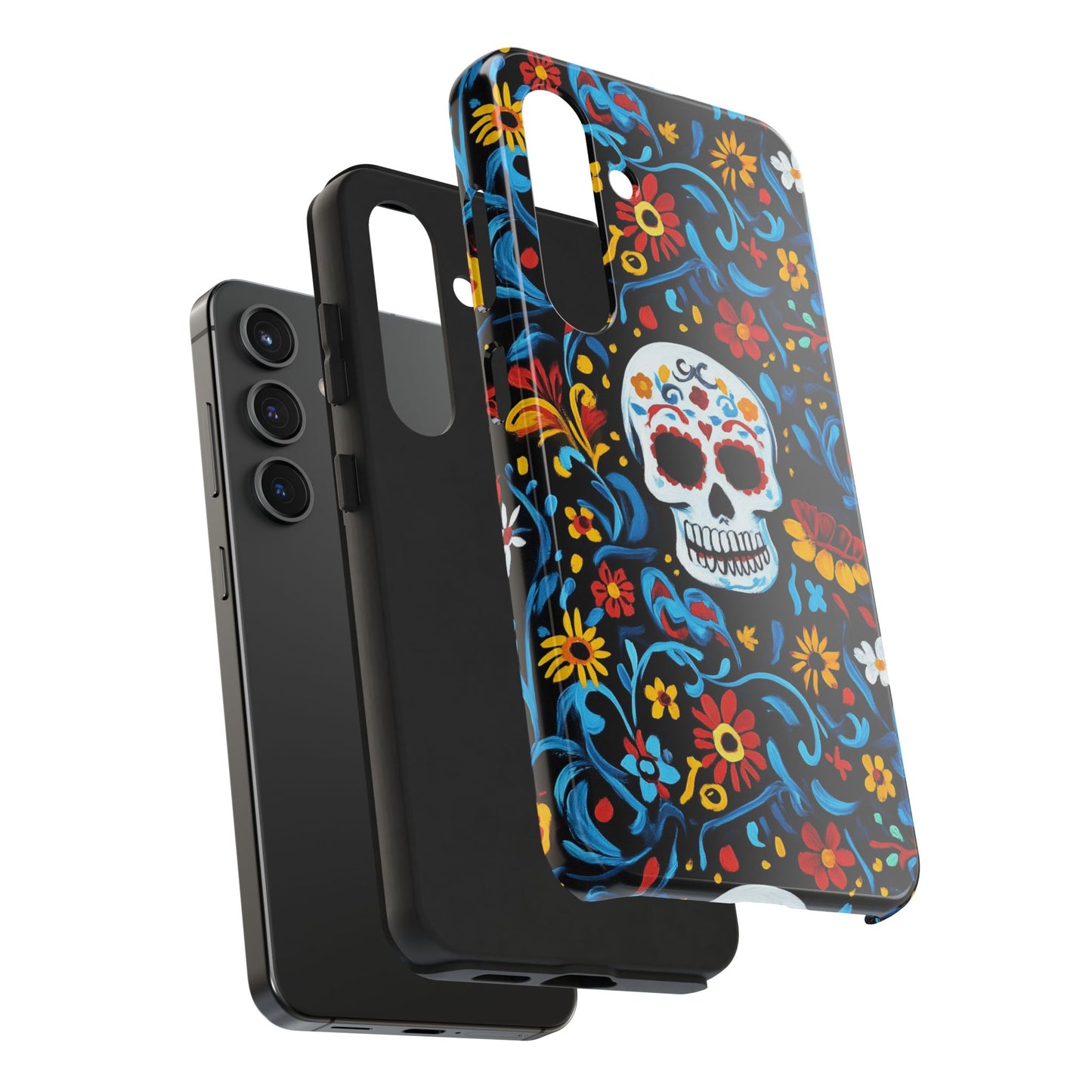 Mexicana de Corazon | Day of the Dead Tough Phone Case, Sugar Skull