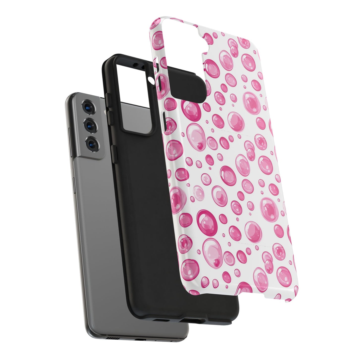 Trendy Spots | Pink Bubbles Phone Case