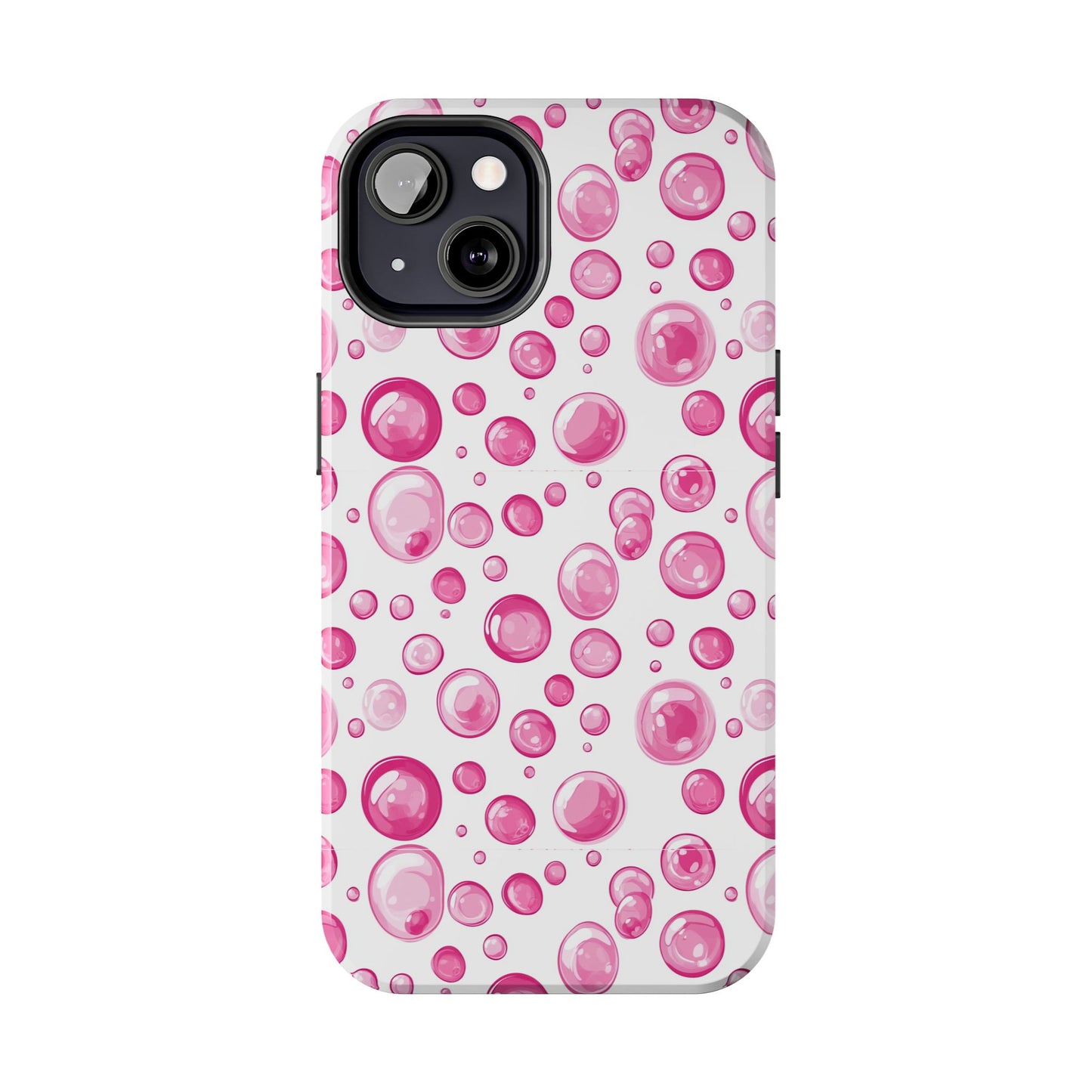 Trendy Spots | Pink Bubbles Phone Case
