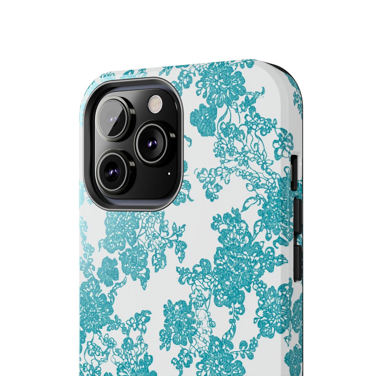 Boho Bliss | Teal on White Lace