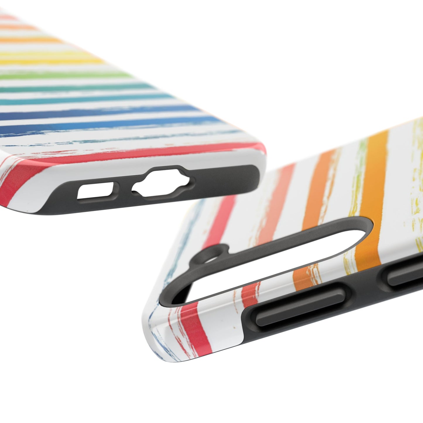 Vibrant Lines | Rainbow Stripes Phone Case