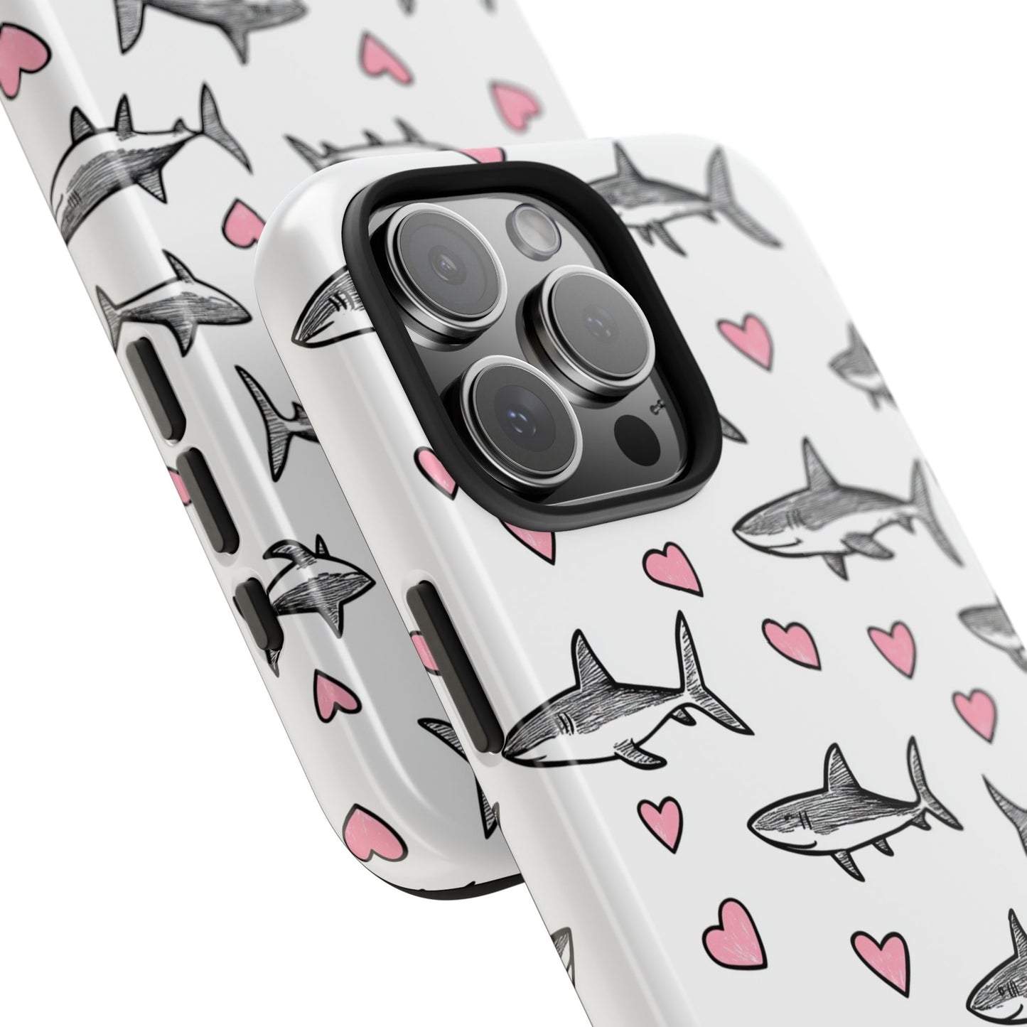 Animal Instinct | Shark Love Tough Phone Case