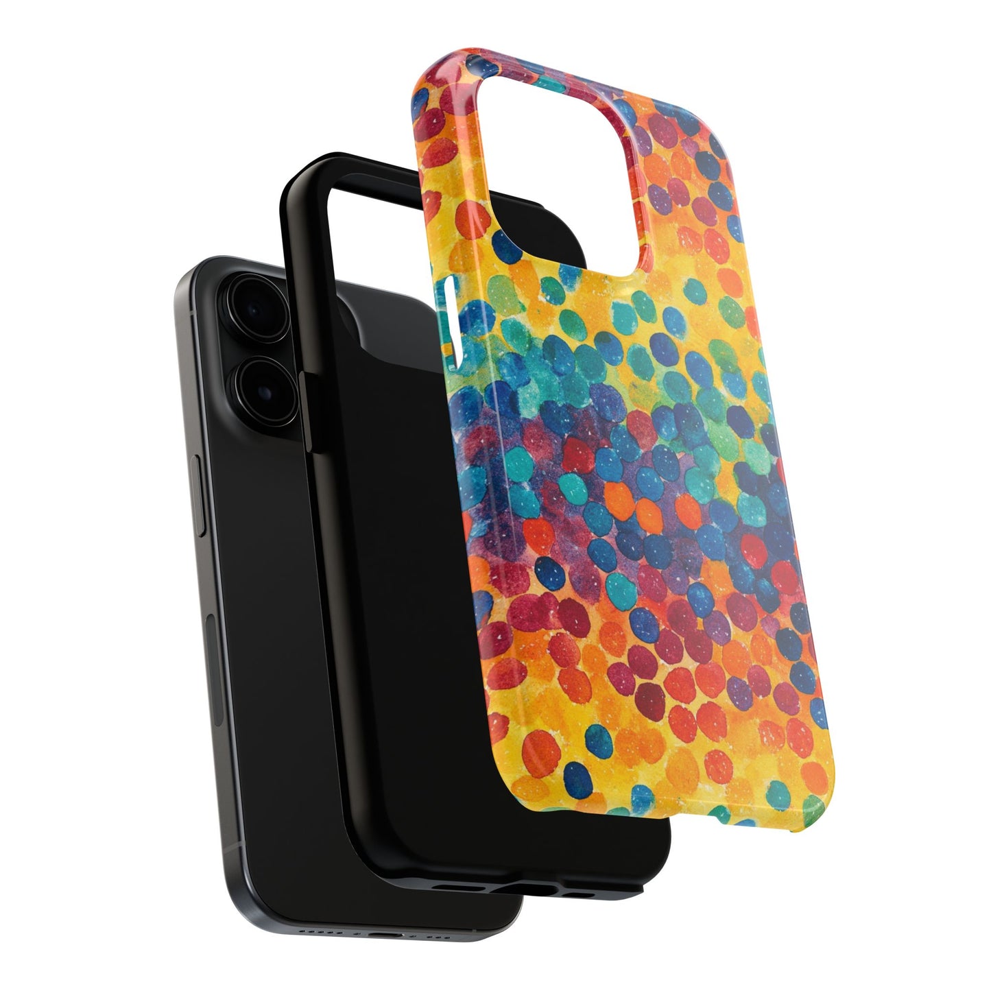 Trendy Spots | Rainbow Polka Dots Phone Case