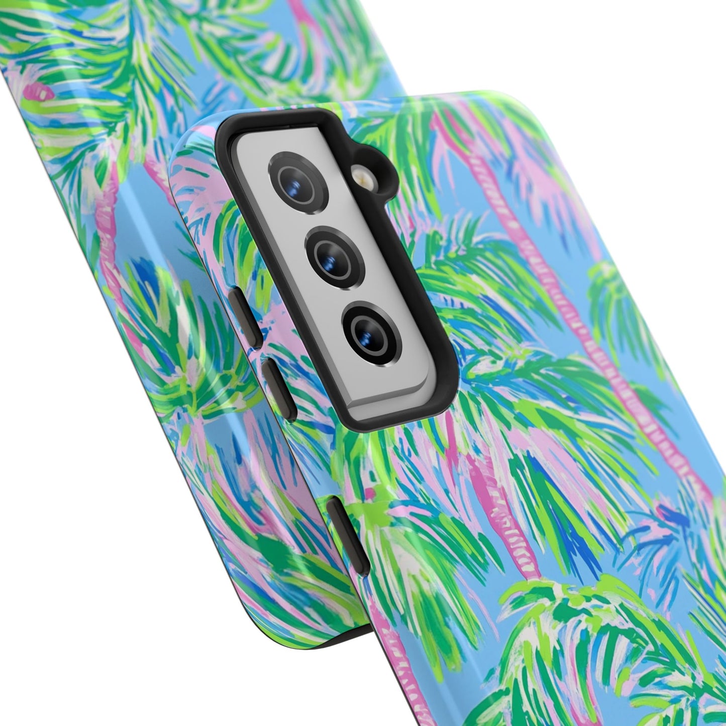 Nature Lover | Colorful Painted Palm Trees Phone Case