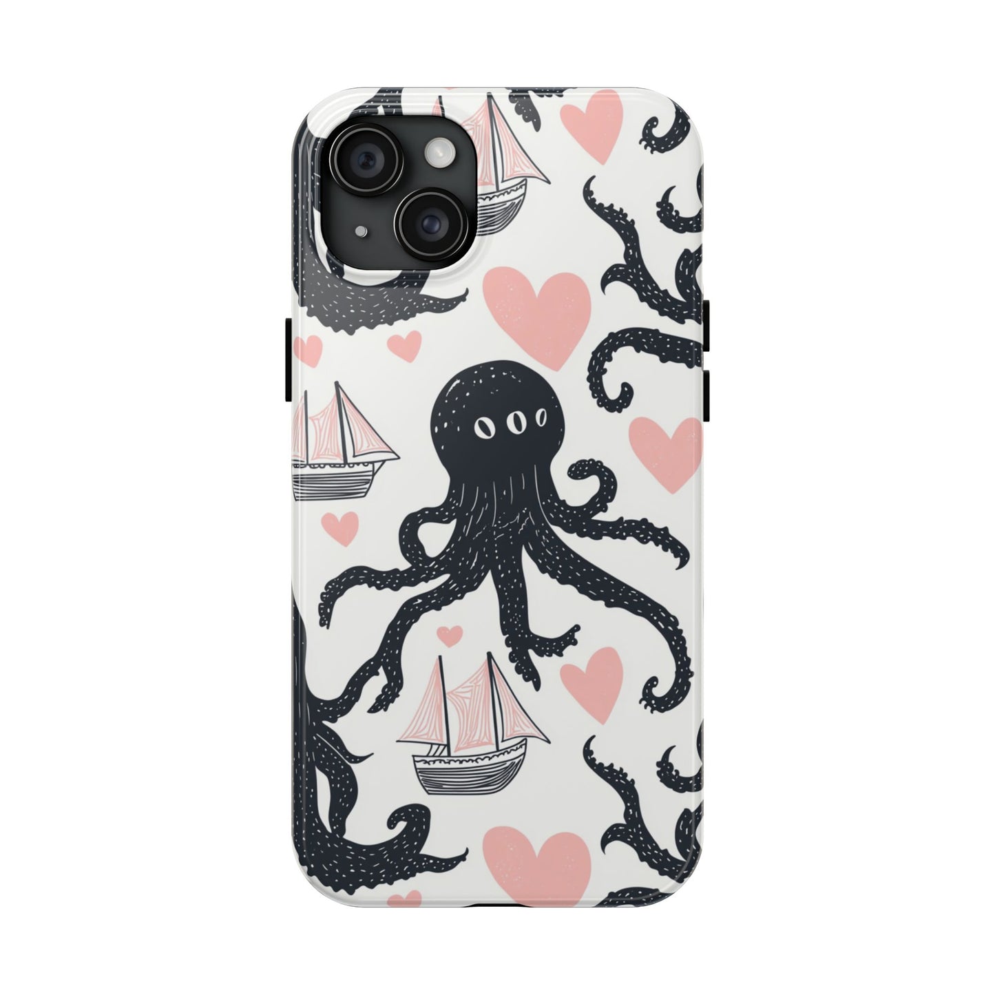 Quirky Chic | Kraken Boat Love Tough Phone Case