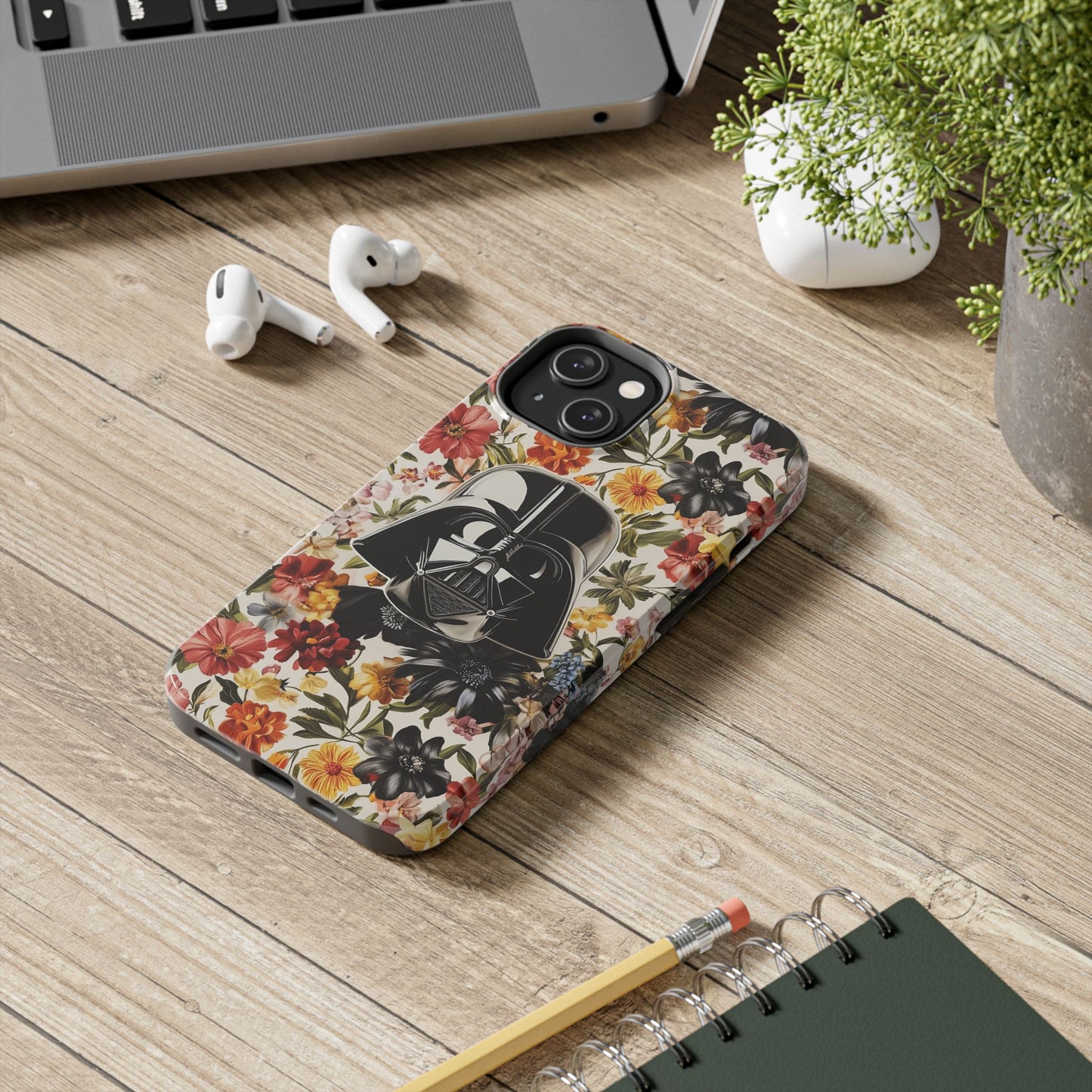 Quirky Chic | Darth Vadar Among Flowers